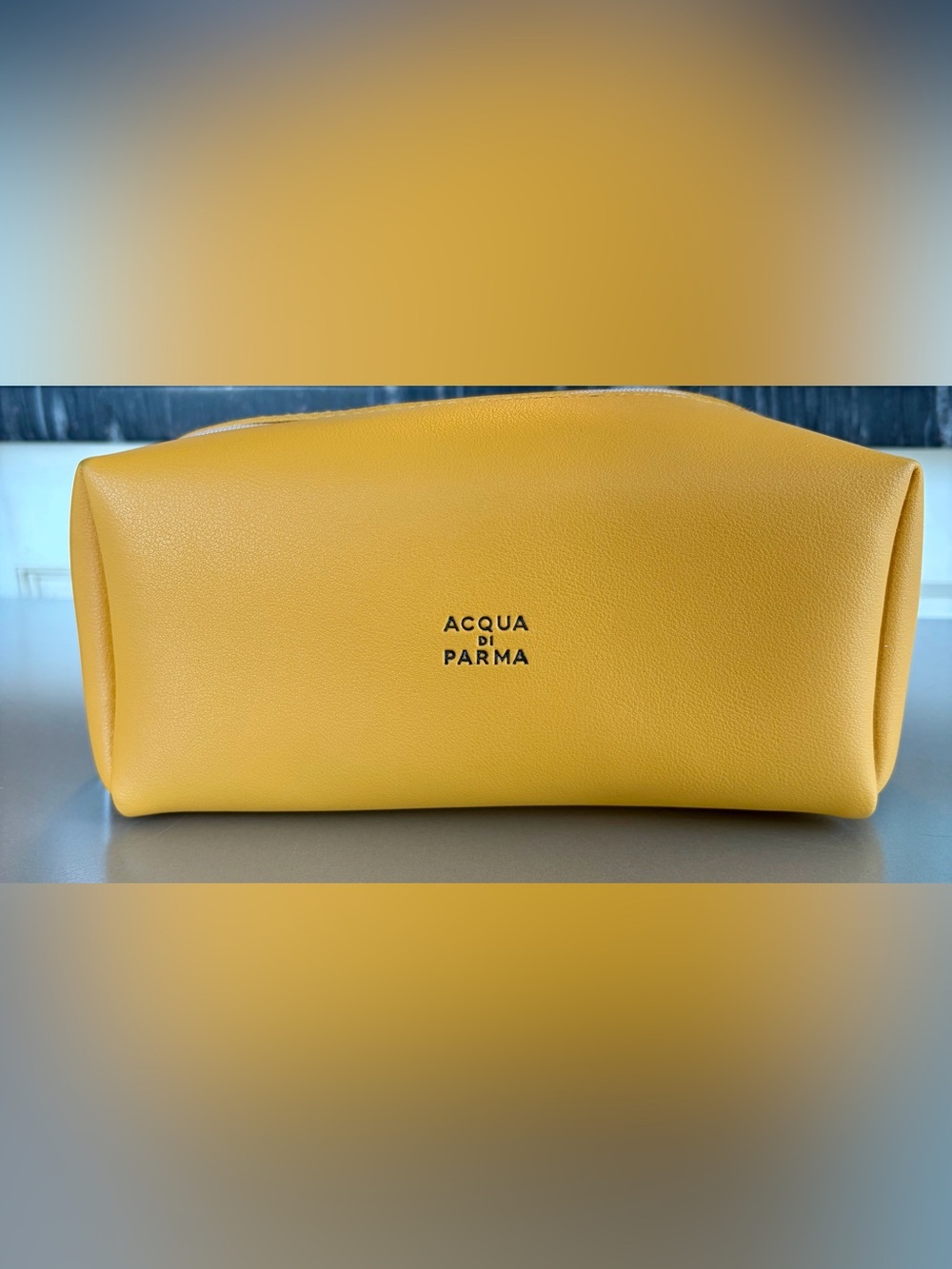 🍓 Acqua Di Parma Cosmetic Pouch with Embossed Logo
